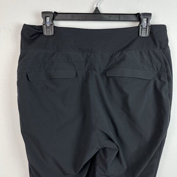 Athleta Trekkie North Jogger Pants Size 12 Black Pockets Athleisure Gorpcore - Picture 6 of 13